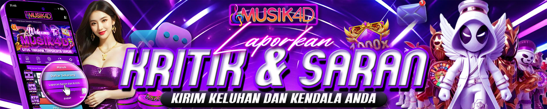 musik4d laporan kritik dan saran